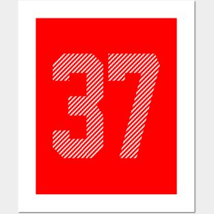 Iconic Number 37 Posters and Art